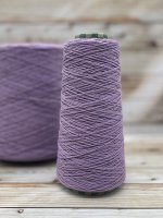Пряжа для вязания 100 гр,Cotton Supersoft 100%  хлопок Pettinato (чесанный) 325м/100г  Сиреневый