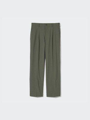 UNIQLO - широкие брюки прямого силуэта - 09 BLACK