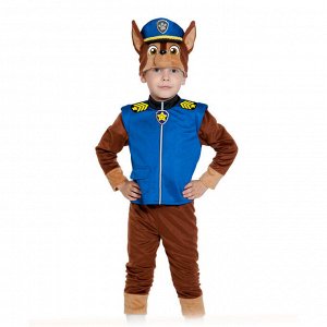 Карнавальный костюм "Гончик Чейз", щенячий патруль, 5-7 лет, р-р 30-32, рост 116-122 см