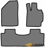 Ковры салонные Toyota Camry Гибрид (09.2011 - 06.2017) правый руль Только передние