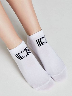 Носки. Цвет: белый