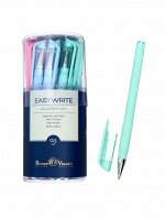Ручка шариковая EasyWrite Zefir, 0,5 мм, синие чернила, матовый корпус Silk Touch, МИКС