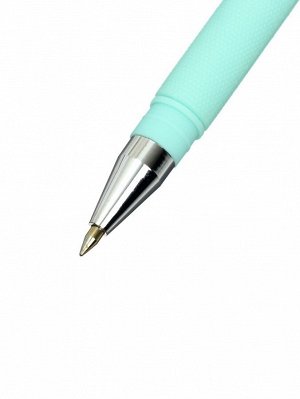 Ручка шариковая EasyWrite Zefir, 0.5 мм, синие чернила, матовый корпус Silk Touch, МИКС