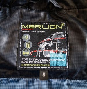 Куртка мужская Merlion М-2949 (т. синий клетка) темно-синий р 48 -50