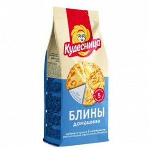 Смесь для выпечки Блины домашние, 350гр Кудесница