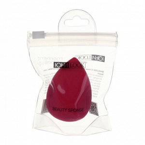 ЮНИLOOK Спонж для нанесения тональной основы, латекс, 6x4см, 3-6 цветов