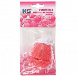 NEW GALAXY Ароматизатор воздуха пакетики Double Bag, Bubble gum