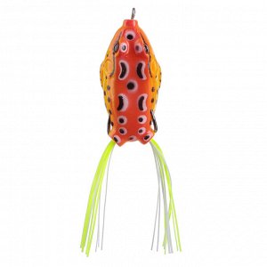 AZOR FISHING Лягушка силиконовая &quot;Крези&quot; 55 мм, 5 цветов