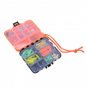 AZOR FISHING Набор оснасток для джиговой ловли в коробке, 205 предметов