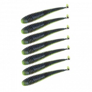 KAIDA Приманка силиконовая ТВИСТЕР 3,5", 9см, 4гр, HT010, 7шт