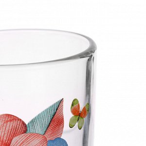 ОСЗ Анемоны Кружка 300мл, стекло, 3 дизайна