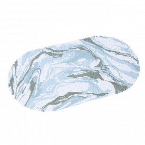 VETTA Коврик в ванну, противоскользящий, ПВХ, 65*34 см, Мрамор, 018