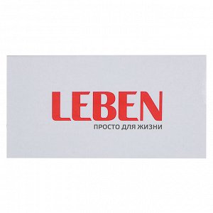 LEBEN Плойка для завивки волос локоны, 35Вт, d20мм, 220В, алюминий, пластик, 4 цвета