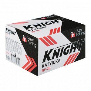 AZOR FISHING Катушка c передним фрикционом "Knight" NF-20, пластмассовая шпуля 1bb