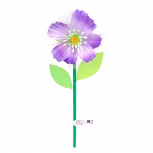 INBLOOM Фигурка на стержне Космея, 1LED, 1 реж., 11х28х3см, PS, PMMA, PVC, PP, 3xLR44
