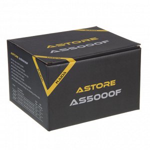 KAIDA Катушка безынерционная с передним фрикционом ASTORE 5000, 5+1п.п.,4.6:1, 0,40мм-150м