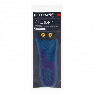 STREETWISE Стельки универсальные с гелевым амортизатором, ТПЭ, п/э, р. 37-41
