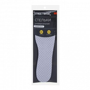 STREETWISE Стельки универсальные, латекс, полиэстер, р. 35-46
