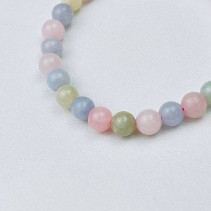 Браслет из Кварца микс и Берилла