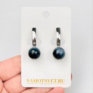 Серьги из Соколиного глаза