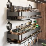 Полочки настенные для хранения на кухне БЕЗ сверления