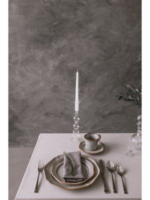 Кофейная пара Magistro Vintage, 110 мл, фарфор, серая