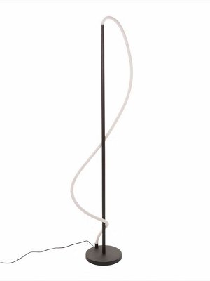 Торшер напольный BayerLux «Аланед», LED, 80 Вт, 4000К, черный, 33x33x160 см