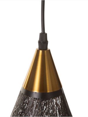 Светильник потолочный BayerLux «Рэдклифф» (деревья), 1x40 Вт, Е27, черный, 18x18x26+100 см
