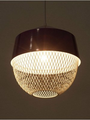 Светильник потолочный BayerLux Lea, 1x40 Вт, Е27, темно-фиолетовый, 26x26x32 см