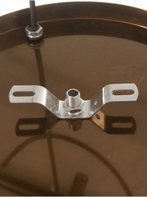 Светильник потолочный BayerLux Paula, 3x40 Вт, Е27, медь, 41x41x25 см