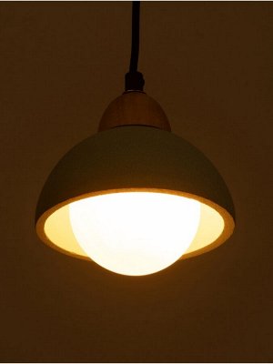 Светильник потолочный BayerLux «Жозе», 1x5 Вт, G9, зеленый, 15.5x15.5x15+120 см