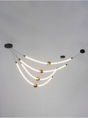 Светильник потолочный BayerLux «Артон», LED, 80 Вт, 3000-6000К, бронза, 300x300x31-181 см