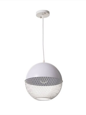 Светильник потолочный BayerLux Lina, 1x40 Вт, Е27, кремовый, 26x26x32 см
