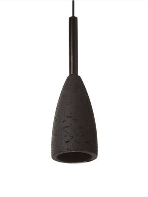 Светильник потолочный BayerLux «Жозе», 1x40 Вт, Е27, черный, 10x10x35.5+120 см