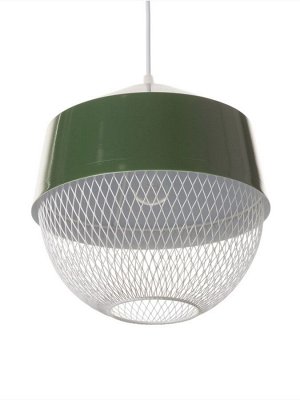 Светильник потолочный BayerLux Lea, 1x40 Вт, Е27, зеленое яблоко, 26x26x32 см