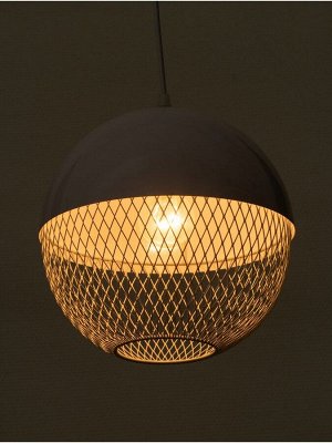 Светильник потолочный BayerLux Lina, 1x40 Вт, Е27, кремовый, 26x26x32 см