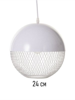 Светильник потолочный BayerLux Lina, 1x40 Вт, Е27, кремовый, 26x26x32 см