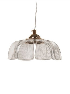 Люстра потолочный BayerLux Tanja, 28 Вт, LEd, 4000-6000К, золото, 63x41x42 см