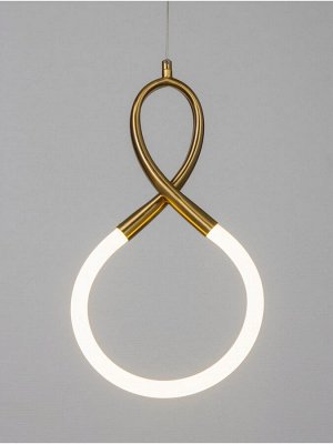 Светильник потолочный BayerLux «Ларго», LED, 18 Вт, 3000К, бронза, 21.5x6x41 см