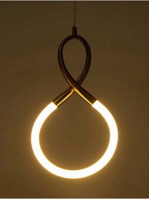 Светильник потолочный BayerLux «Ларго», LED, 18 Вт, 3000К, бронза, 21.5x6x41 см