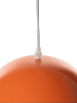 Светильник потолочный BayerLux Lina, 1x40 Вт, Е27, неон-оранжевый, 26x26x32 см