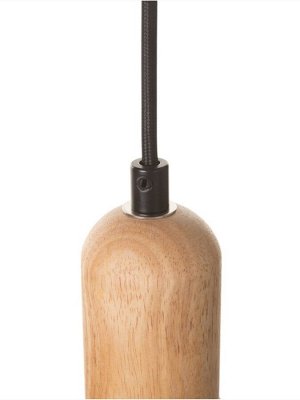 Светильник потолочный BayerLux «Джейсон», 1x40 Вт, Е27, черный, 16x16x16+120 см
