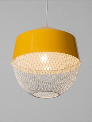 Светильник потолочный BayerLux Lea, 1x40 Вт, Е27, рапсово-жёлтый, 26x26x32 см