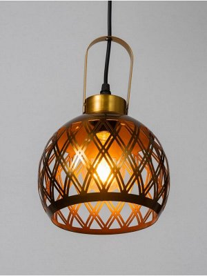 Светильник потолочный BayerLux Paula, 3x40 Вт, Е27, медь, 41x41x25 см