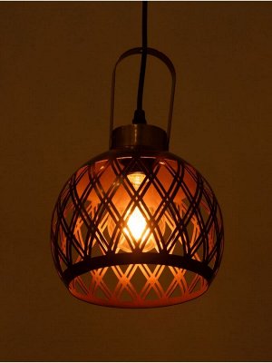 Светильник потолочный BayerLux Paula, 3x40 Вт, Е27, медь, 41x41x25 см