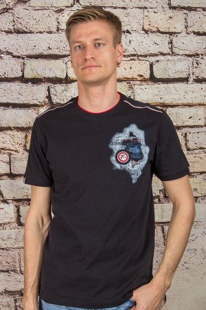 Футболка 1205/1 чёрный MARCOSTAR