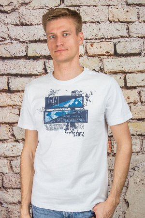 Футболка 1203/1 белый MARCOSTAR