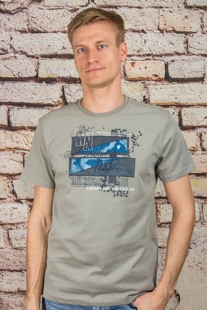 Футболка 1203/1 серый MARCOSTAR