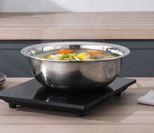 Миска из нержавеющей стали 38cm, шт тазик 38см