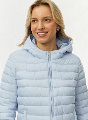 Куртка стеганая с капюшоном
